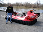 Hovercraft pilot training Larry Scheffler