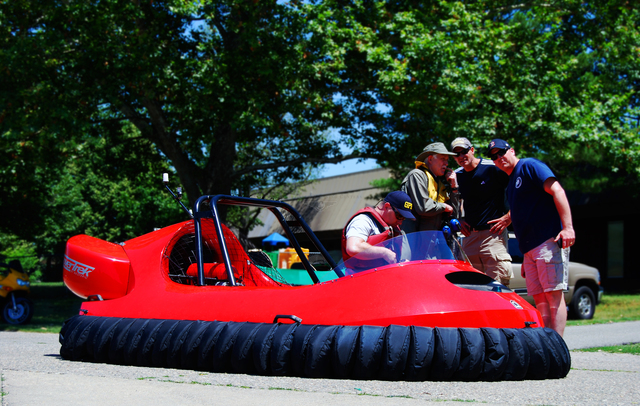 Gladstone Public Safety Neoteric rescue hovercraft