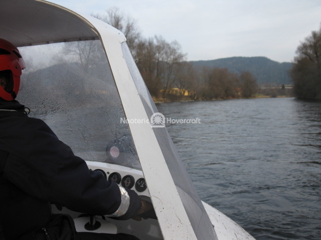 Photo hovercraft flight training Russia