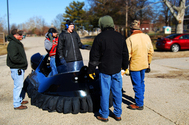 Image Firefighter hovercraft flight instruction