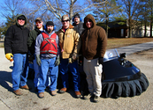 Image Culver Fire Department hovercraft pilot training