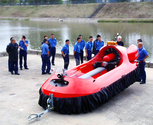 Image Hovercraft China pilot training Hong Kong Fire Services 