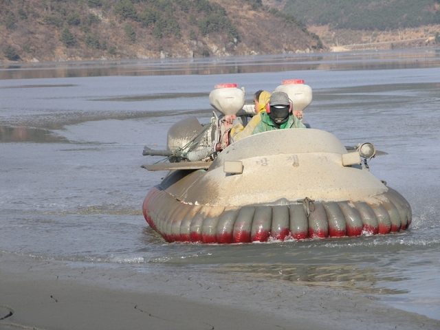 Pusan New Port commercial hovercraft photo