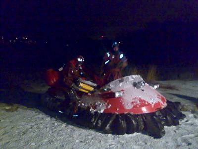 Tampere Area Rescue hovercraft