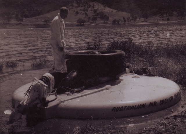 Fig. 7: First outboard installation