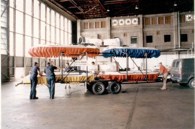 Shipping hovercraft Federal Express
