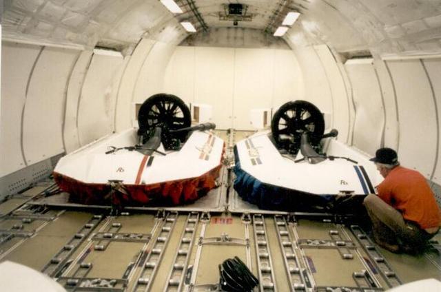 Shipping hovercraft FedEx China