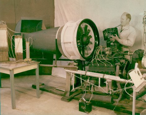 Early hovercraft testing
