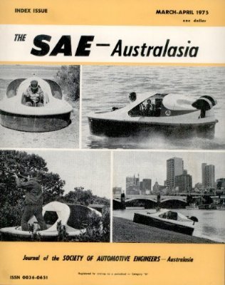 Hovercraft history Society of Automotive Engineers SAE