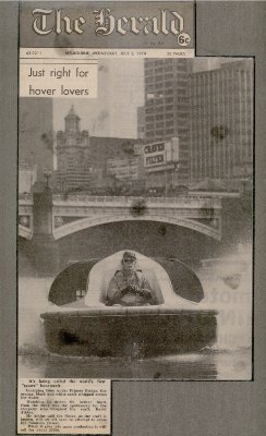 World�s first Sports hovercraft photo