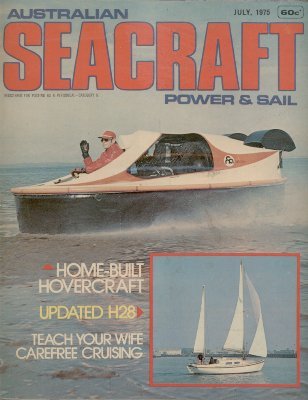 Home built hovercraft Australian Seacraft