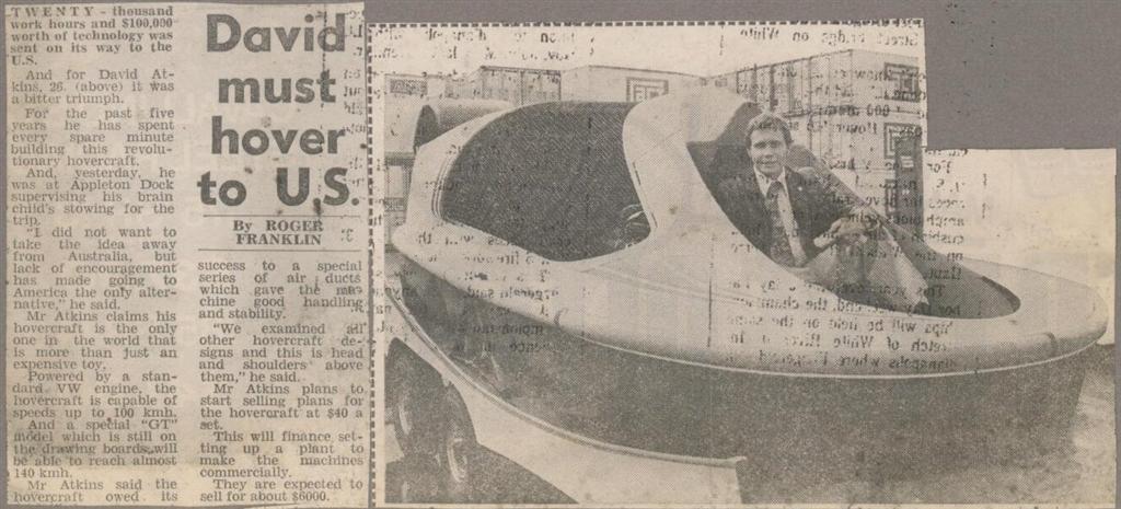 Neoteric Hovercraft moves to USA