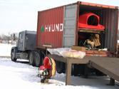 Hyundai Container Truck Loading