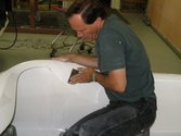 Hovercraft body manufacturing photo