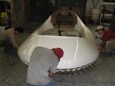 Pressing Body and Hull Together During Bonding Sequence
