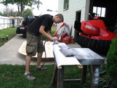 Picture Hovercraft seat construction