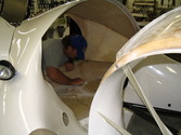 Hovercraft construction photo