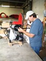 Hovercraft photo Fan drive sprocket