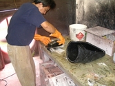 Hovercraft fiberglassing photo
