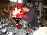 Rescue hovercraft machinery module