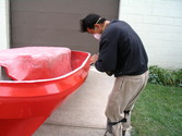 Hovercraft air cushion