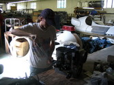 Hovercraft construction picture Saltwater marinization