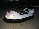 Hovercraft picture Test flight