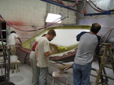 Hovercraft body construction