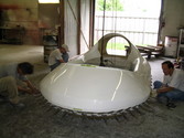 Hovercraft hull and body