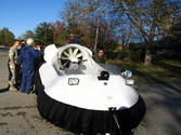 Border Patrol hovercraft training