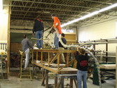 Hovercraft hull foam photo