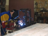 Hovercraft engine mounting