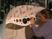 Picture rescue hovercraft instrument panel