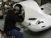 Hovercraft exhaust system photo