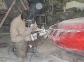 Enlarging Air Feed Holes.