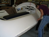 Attaching hovercraft skirt