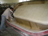 Rescue Hovercraft construction picture