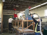Rescue Hovercraft hull foam