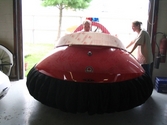 US Air Force Rescue hovercraft testing