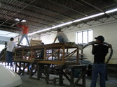 Picture US Air Force Hovercraft construction