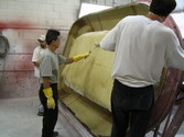 USAF Hovercraft manufacturing photo