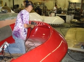 Air Force hovercraft pilot hole enlargement
