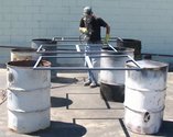 US Air Force Rescue Hovercraft trailer