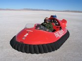 US Air Force Fire rescue hovercraft picture