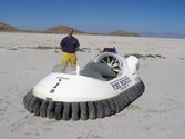 USAF Fire Rescue hovercraft training picture