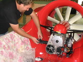 USAF Rescue hovercraft construction 