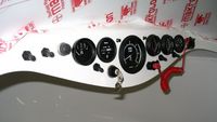 Assembled Hovercraft Instrument Panel