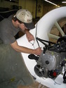 Fitting Hovercraft Exhaust Springs