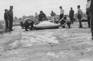 Hover craft historic photographs