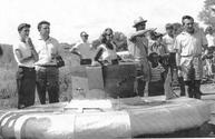 Third place winner of the World's First Hovercraft Race